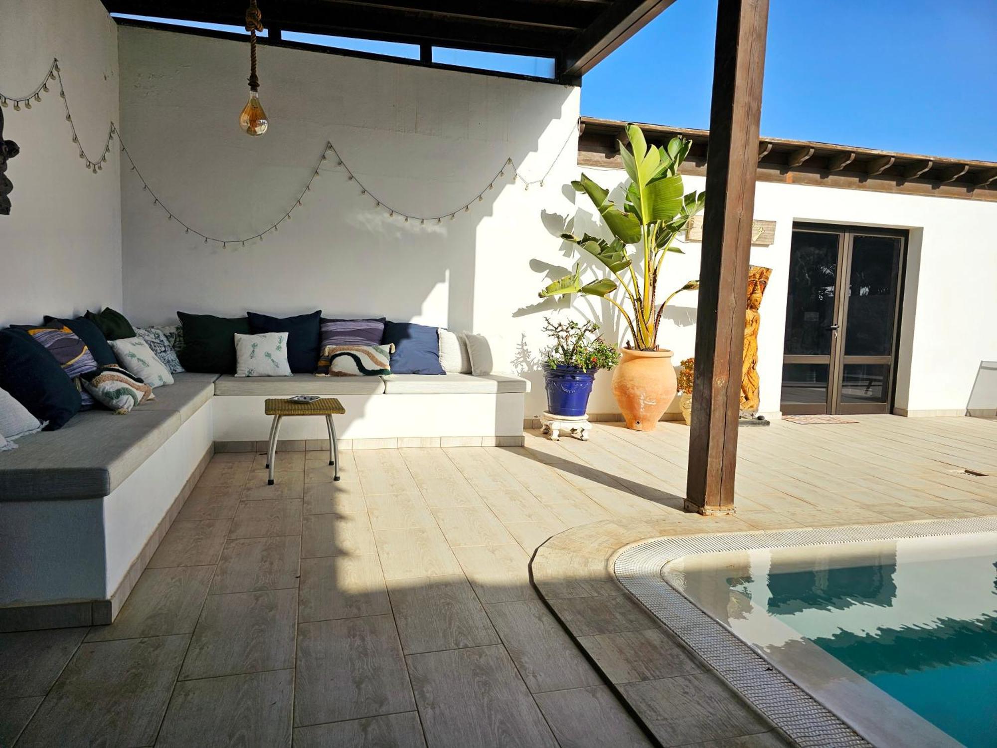 Villa Nazoly, Oasis De Tranquilidad Con Piscina Privada En El Corazon De Lanzarote Nazaret Buitenkant foto
